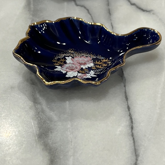 Six Asian Cobalt Blue Dipping Bowls — Vintage - Picture 3 of 10